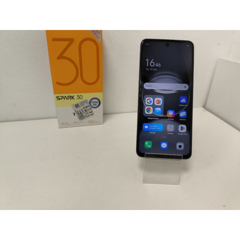 Мобильный телефон Tecno Spark 30 8/128 GB            
            б/у
