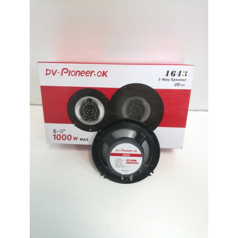 Колонки автомобильные DV-Pioneer 1643            
            б/у