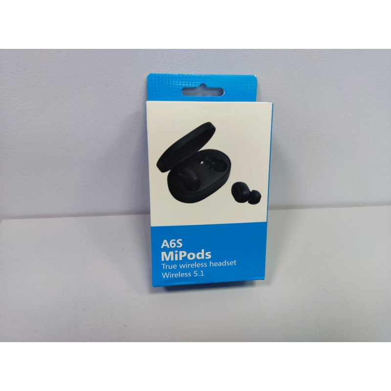 .Наушники Беспроводные Внутриканальные TWS MiPods A6S            
            б/у