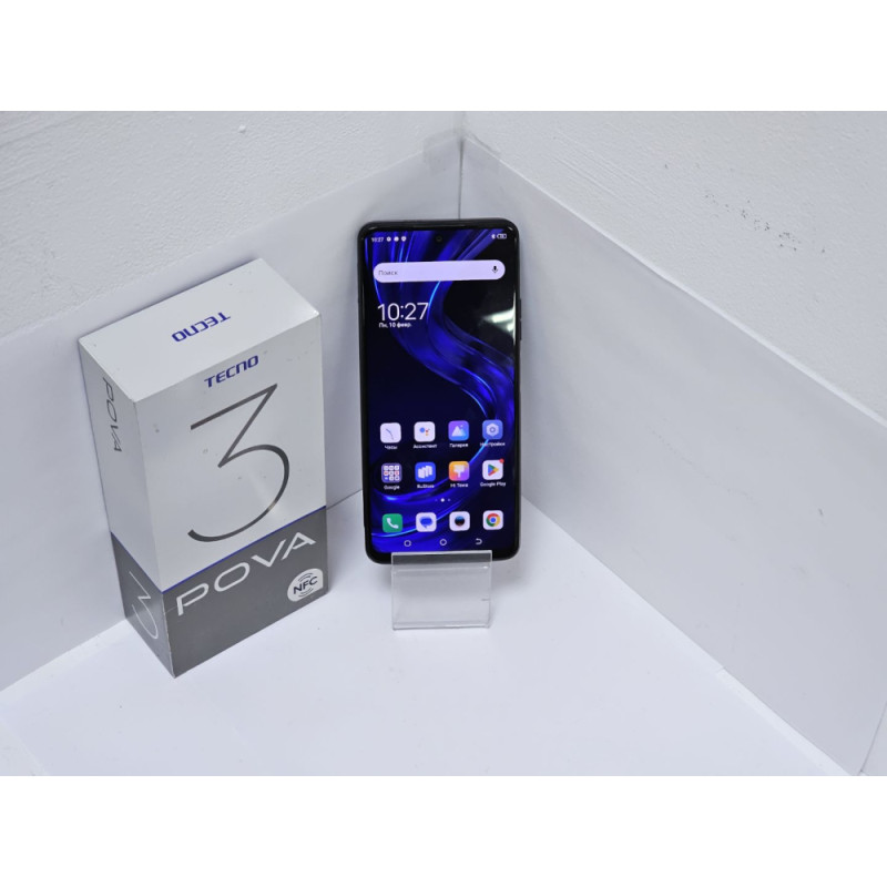 Мобильный телефон Tecno Pova 3 6/128 GB            
            б/у