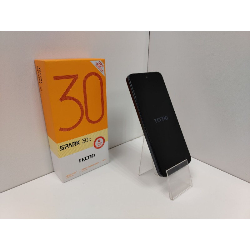 Мобильный телефон Tecno Spark 30C 4/128 GB            
            б/у
