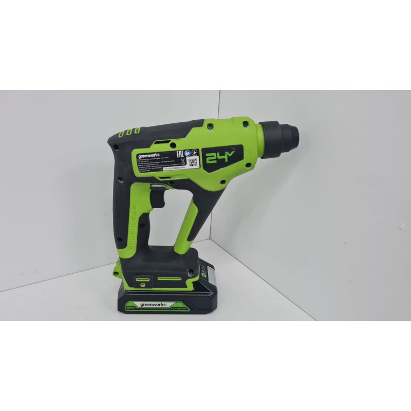 Перфораторы Greenworks GD24SDS1 24V            
            б/у