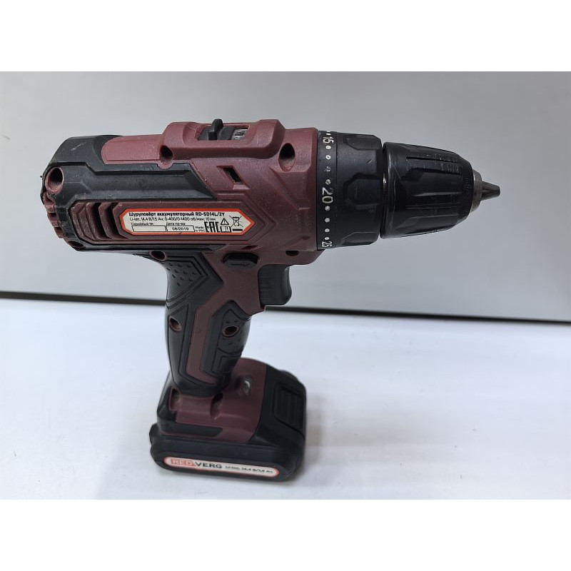 Шуруповерт RedVerg RD-SD14L/2Y            
            б/у