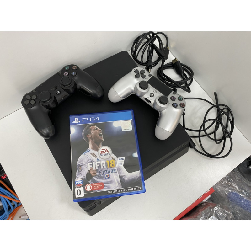Игровые приставки Sony Playstation 4 SLIM 1TB (CUH-2208B)            
            б/у
