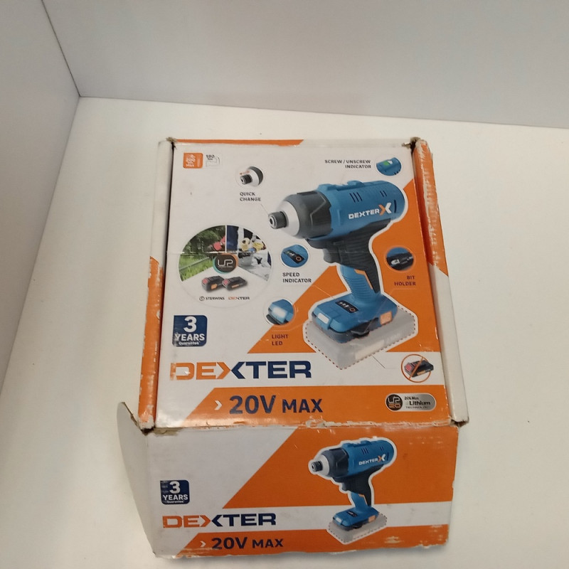 Гайковерт Dexter 20VIDV2-180.1            
            б/у