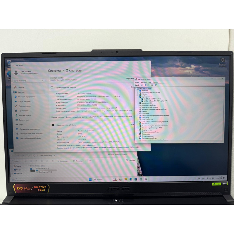 Ноутбук ASUS TUFGaming A17 FA707NU-HX051            
            б/у