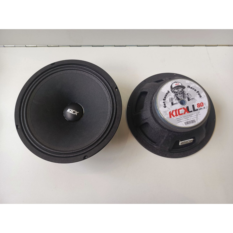 Колонки автомобильные Kicx LL80 VER.3            
            б/у