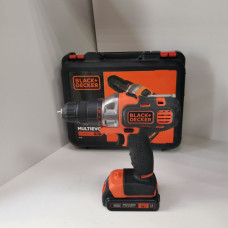 Шуруповерт Black&decker Multievo MT218K            
            б/у