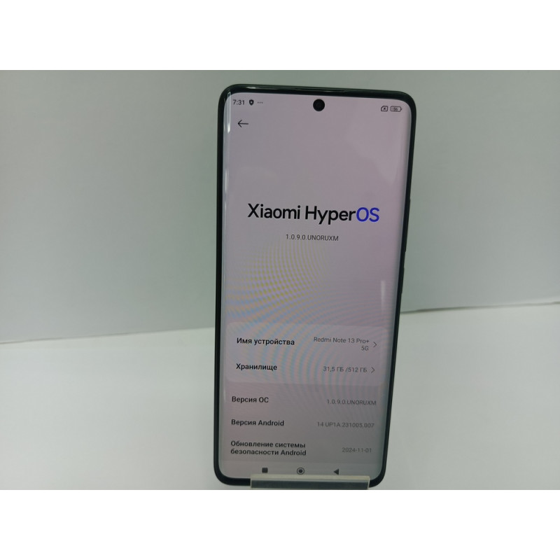 Мобильный телефон Xiaomi Redmi Note 13 Pro+ 12/512 GB            
            б/у