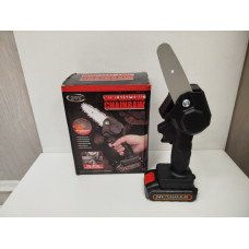 Аккумуляторная цепная пила Mini Electric ChainSaW 24V            
            б/у