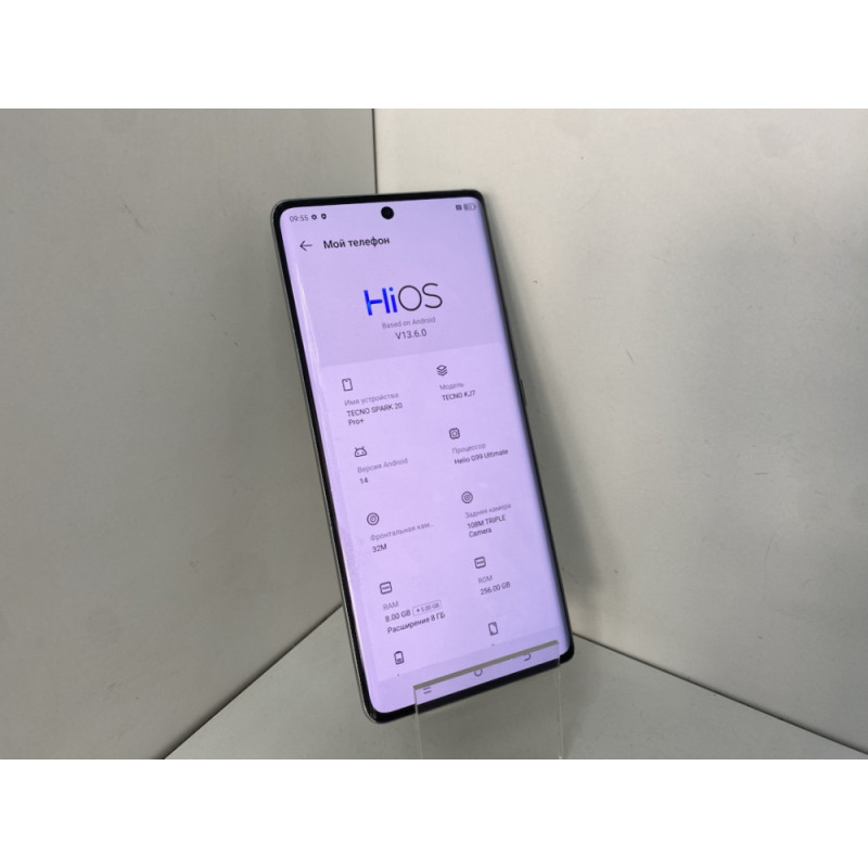 Мобильный телефон Tecno SPARK 20 Pro+ 8/256 GB            
            б/у
