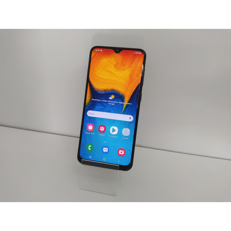 Мобильный телефон Samsung Galaxy A20 3/32 GB            
            б/у