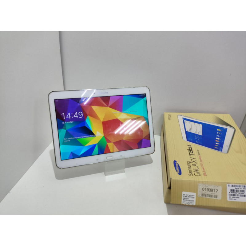 Планшет без SIM-карты Samsung Galaxy Tab 4 10.1 SM-T530 16Gb            
            б/у