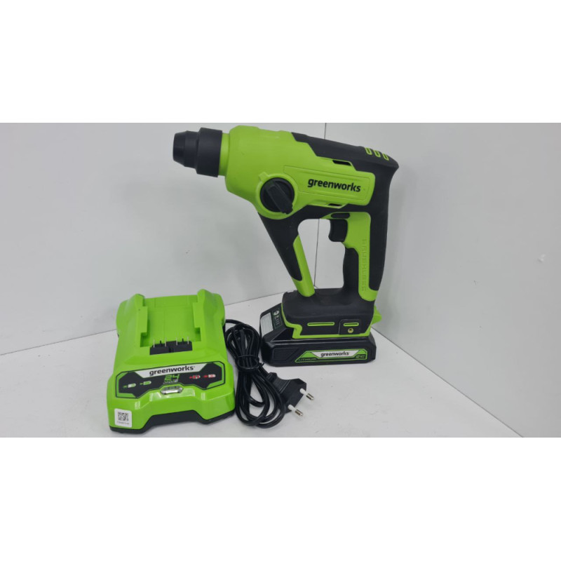 Перфораторы Greenworks GD24SDS1 24V            
            б/у