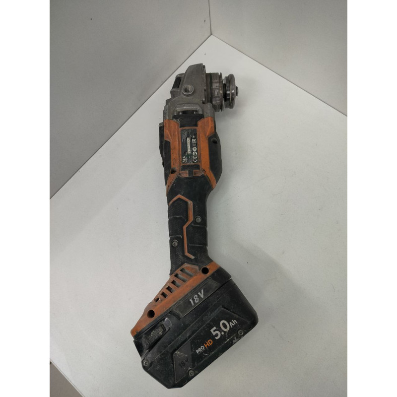 Аккумуляторная болгарка AEG BEWS18-125BL            
            б/у