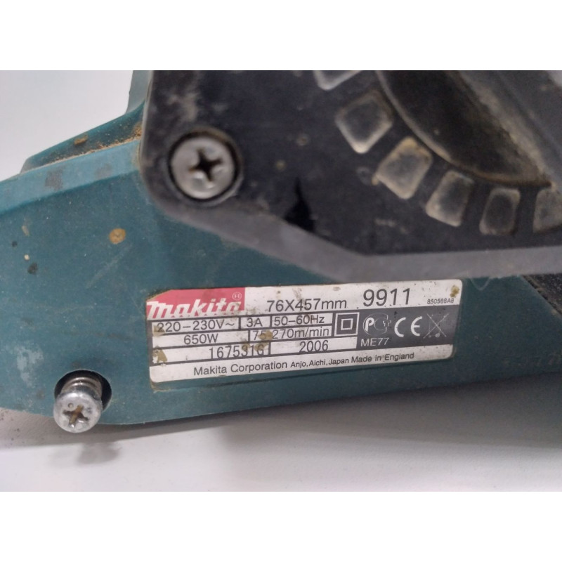 Ленточная шлифовальная машина Makita 9911            
            б/у