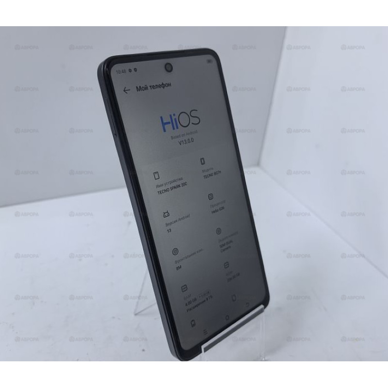 Мобильный телефон Tecno Spark 20C 8/128 GB            
            б/у