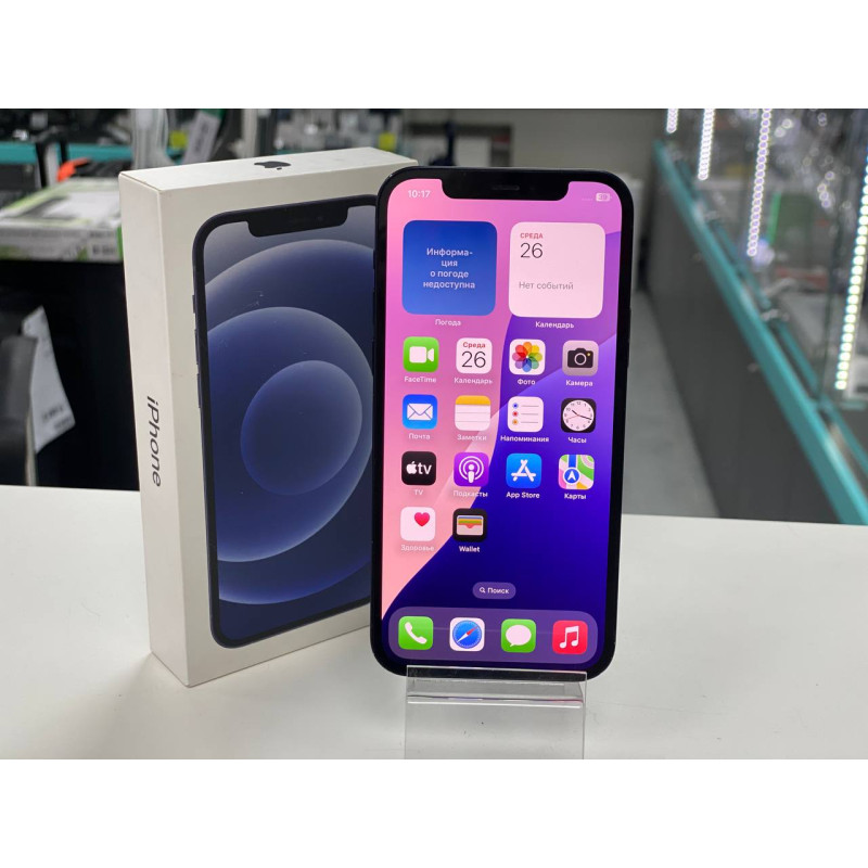 Мобильный телефон Apple iPhone 12 4/128 GB            
            б/у