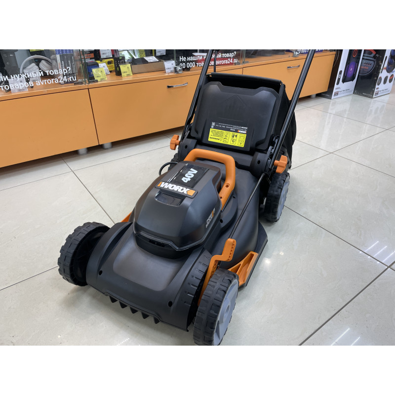Газонокосилка WORX WG743E            
            б/у