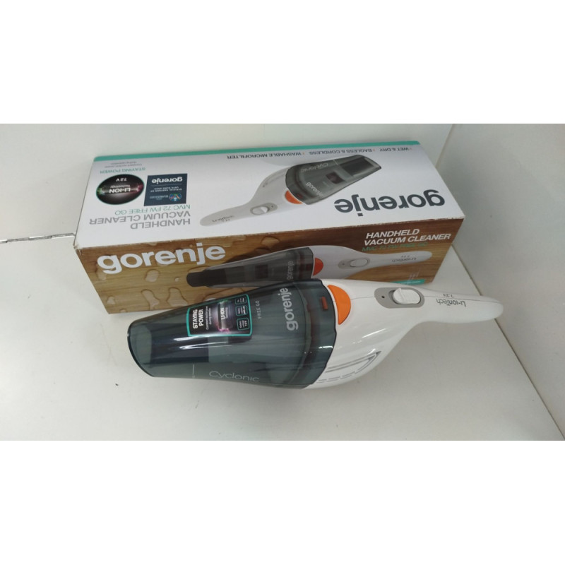 Пылесос ручной Gorenje MVC72FW            
            б/у