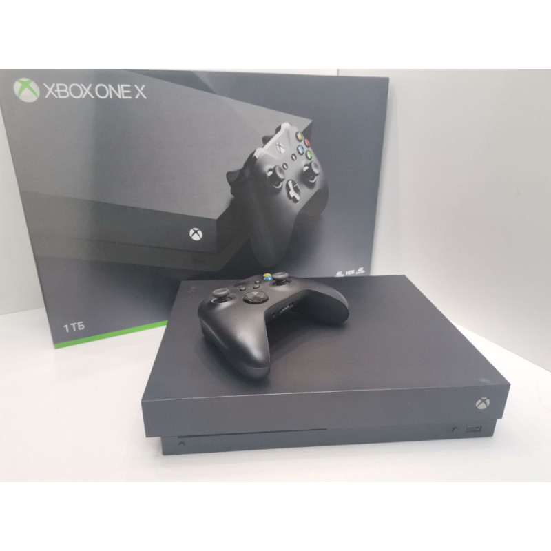 Игровые приставки Microsoft Xbox One X 1TB            
            б/у