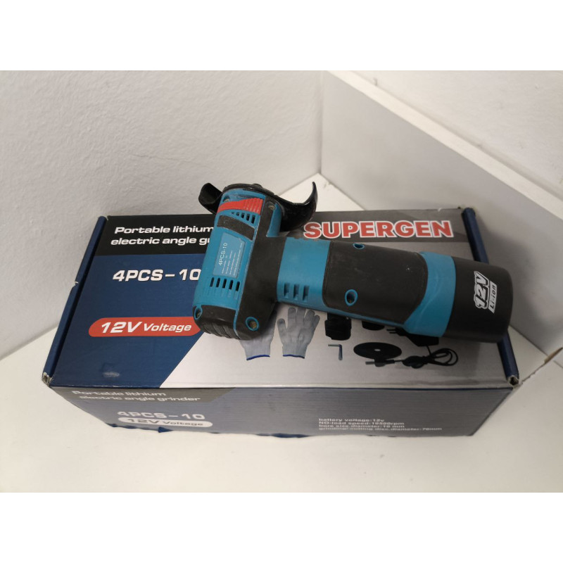 Аккумуляторная болгарка SUPER GEN 4PCS-10            
            б/у