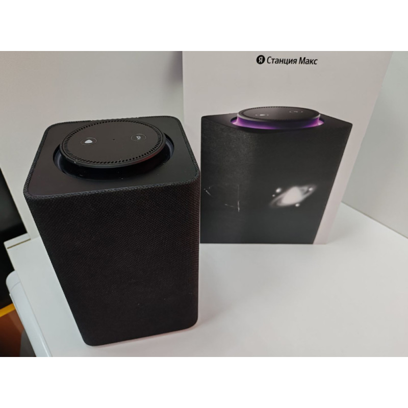 Умная Колонка Yandex Станция Макс с Zigbee (YNDX-00053)            
            б/у