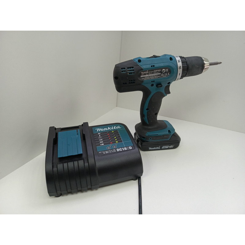 Шуруповерт Makita DDF453            
            б/у