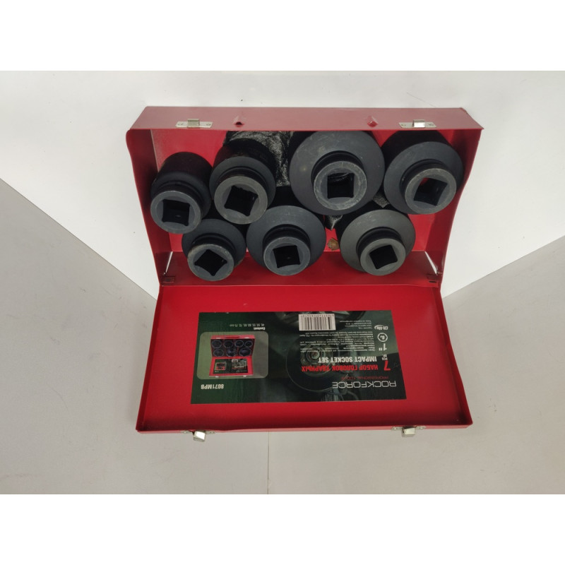 Набор торцевых ударных головок Rockforce RF-8071MPB(17348) 46-75 мм            
            б/у