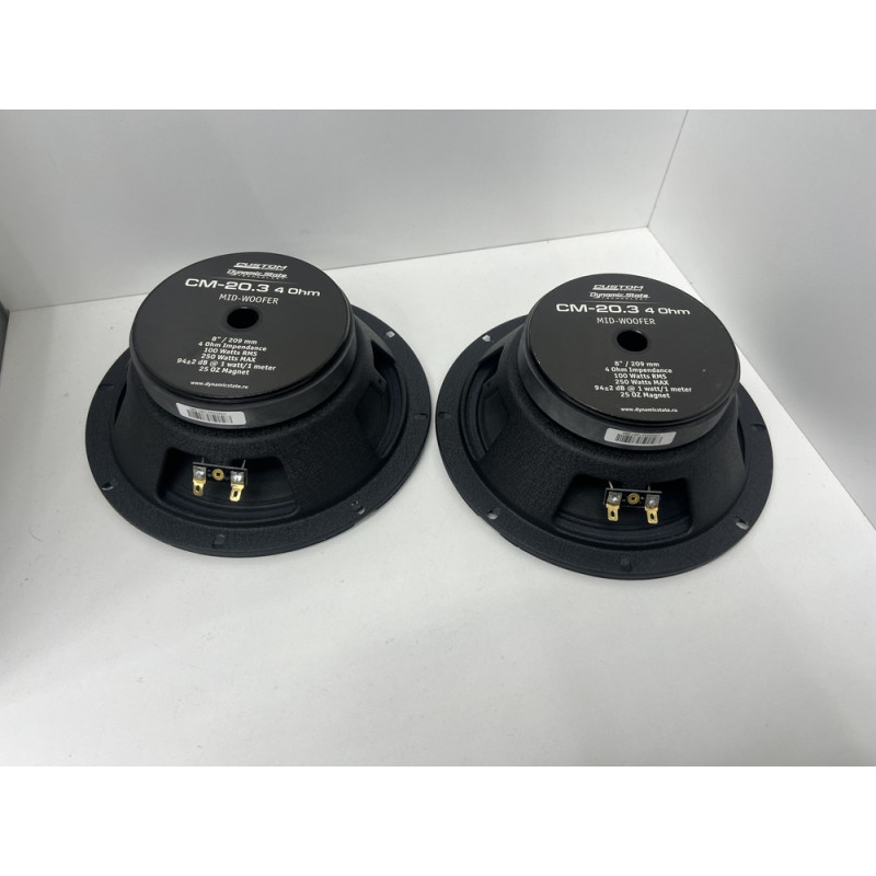 Колонки автомобильные Dynamic State CM-20.3v2            
            б/у