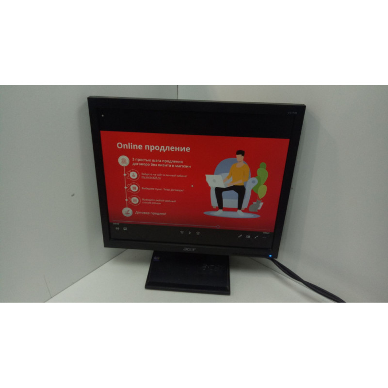 Мониторы Acer V173            
            б/у