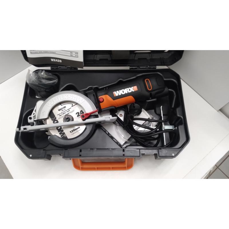 Циркулярная (дисковая) пила Worx WX439            
            б/у