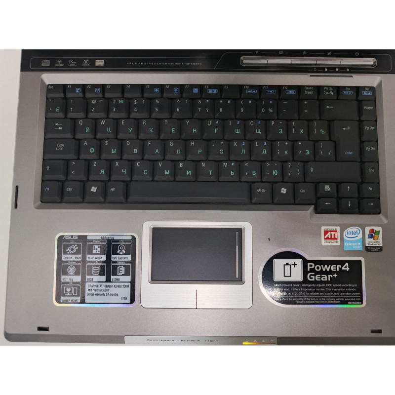 Ноутбук ASUS A6R            
            б/у