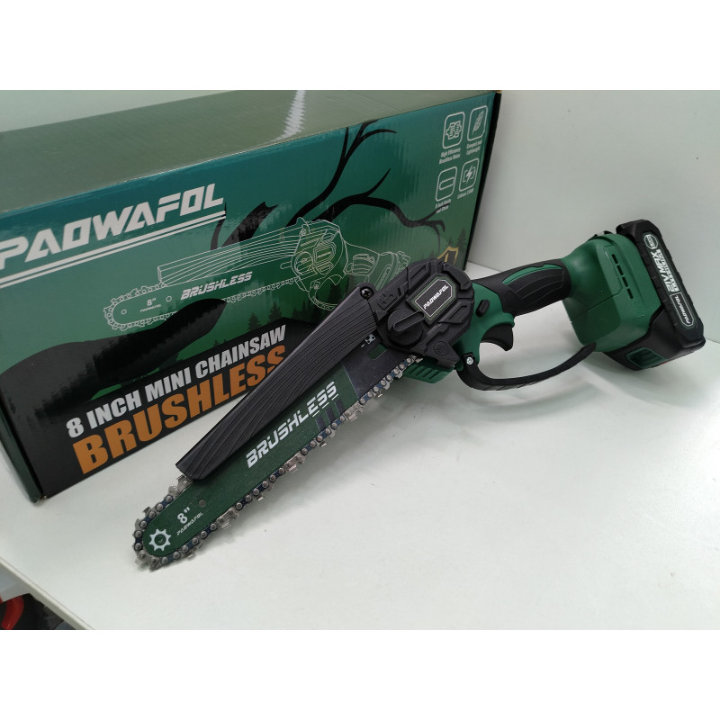 Аккумуляторная цепная пила Paowafol Chainsaw 8BL
