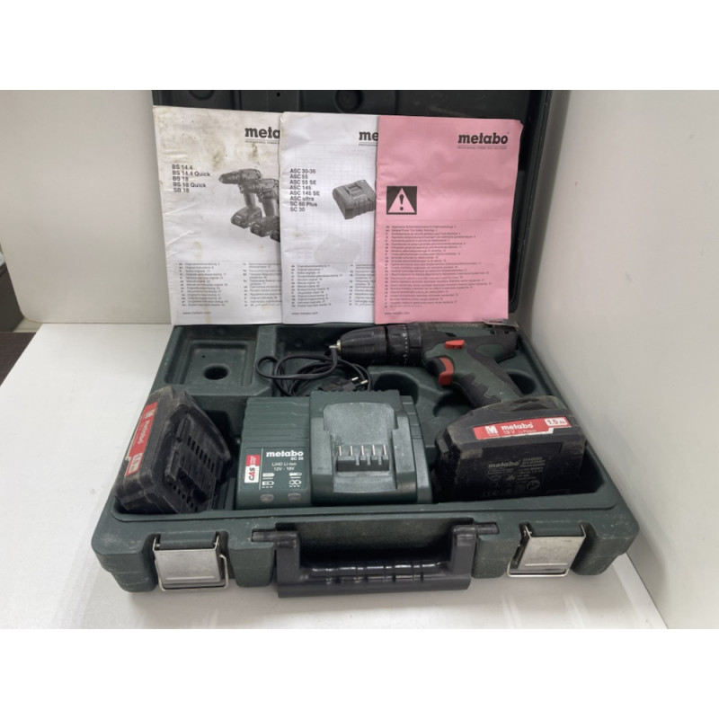Шуруповерт Metabo BS 18            
            б/у
