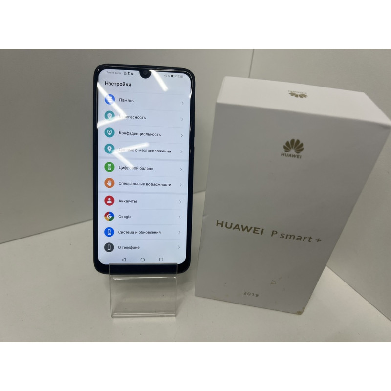 Мобильный телефон Huawei P Smart+ 2019 4/128 GB            
            б/у