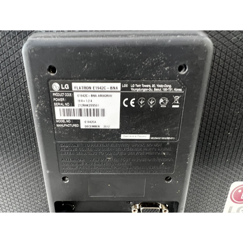 Мониторы LG E1942CA            
            б/у