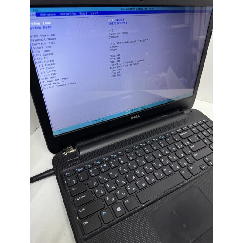 Ноутбук DELL Inspirion 15            
            б/у