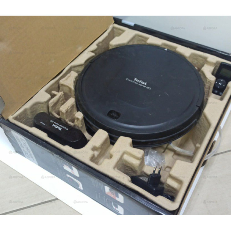 Робот-пылесос Tefal X-plorer Serie 120 Animal & Allergy RG7865WH            
            б/у