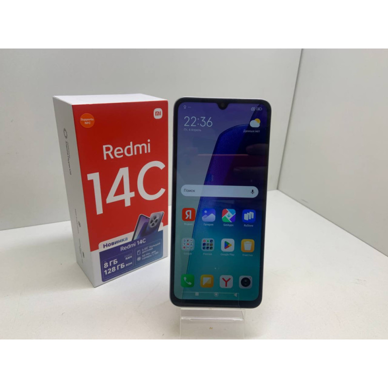 Мобильный телефон Xiaomi Redmi 14C 4/128 GB            
            б/у