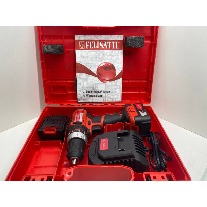Шуруповерт Felisatti ДА-10/14.4Л3(М)