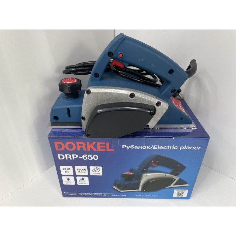 Рубанок электрический Dorkel DRP-650