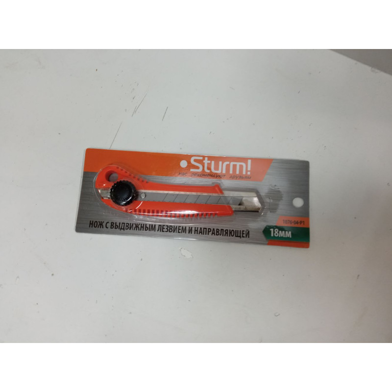 Нож строительный Sturm! 1076-04-P1
