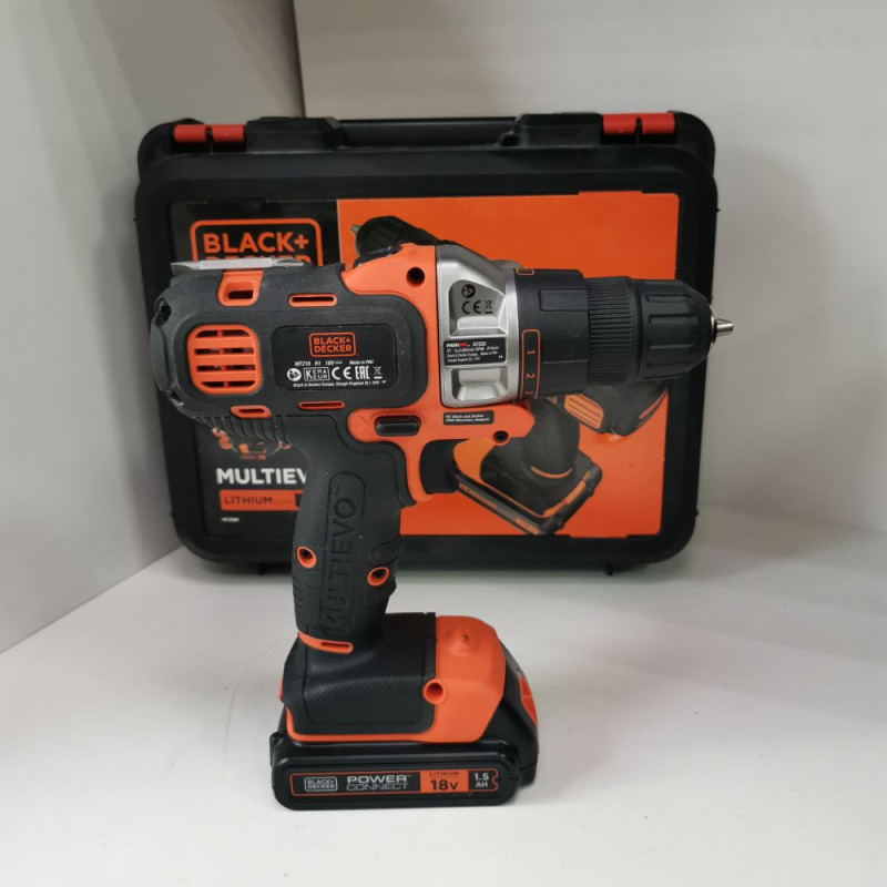 Шуруповерт Black&decker Multievo MT218K            
            б/у
