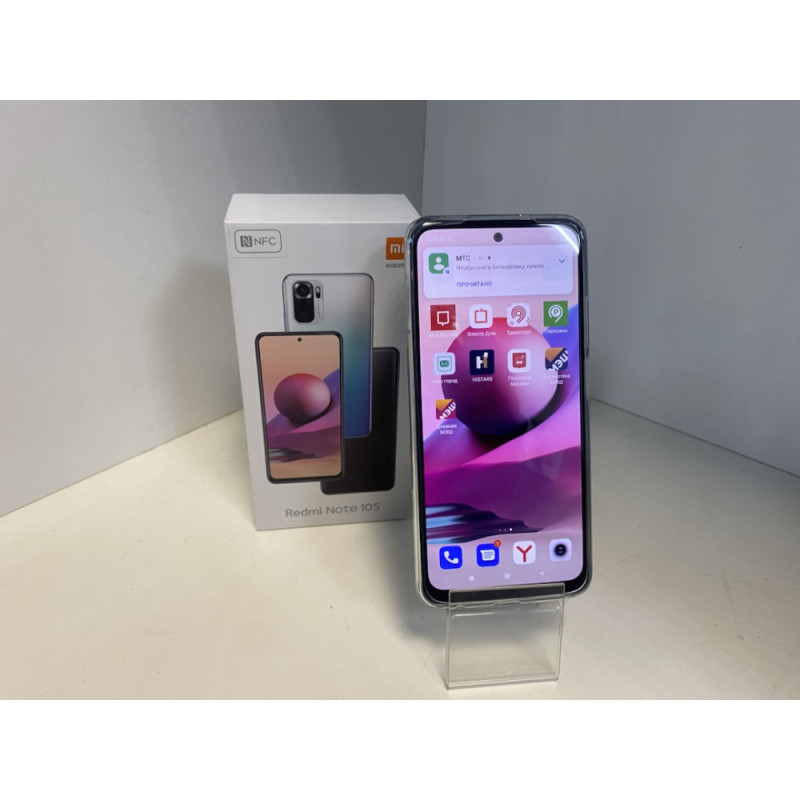 Мобильный телефон Xiaomi Redmi Note 10S 6/128 GB            
            б/у
