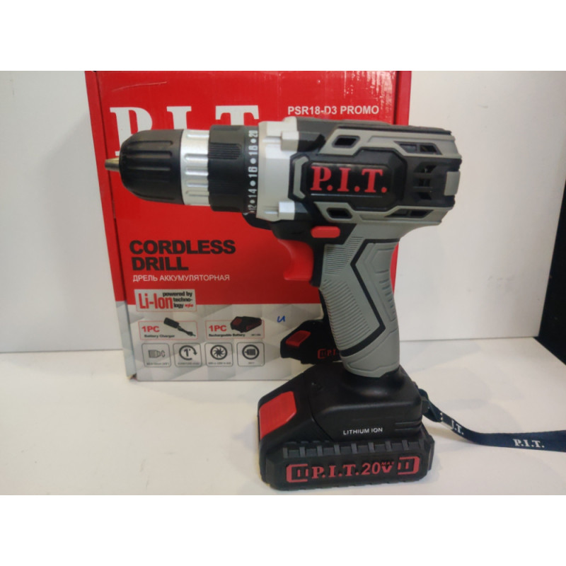 Шуруповерт P.I.T. PSR18-D3 Promo