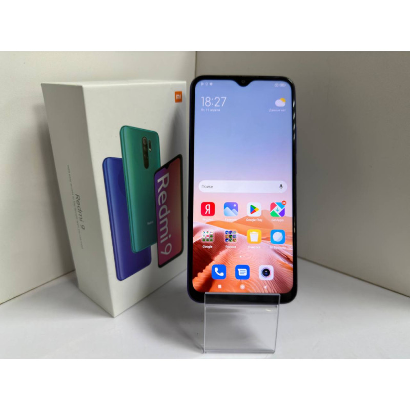 Мобильный телефон Xiaomi Redmi 9 4/64 GB            
            б/у