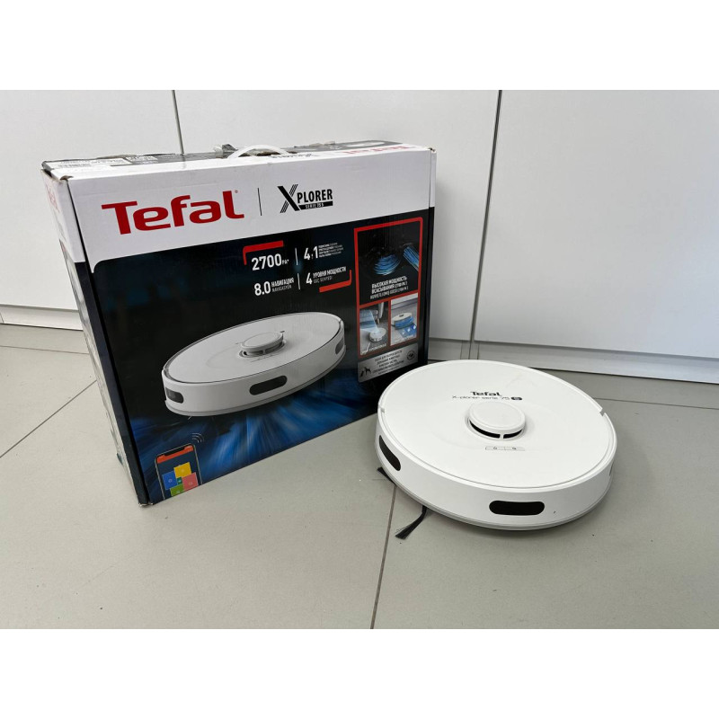 Робот-пылесос Tefal X-PLORER Serie 75 S RG8577WH            
            б/у