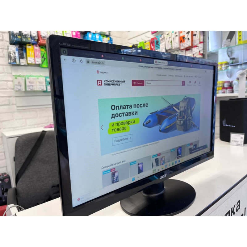 Мониторы Acer S220HQLBbd            
            б/у