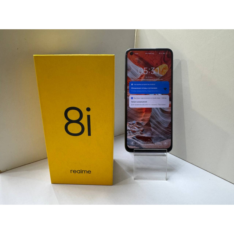 Мобильный телефон REALME 8i 4/64 GB            
            б/у